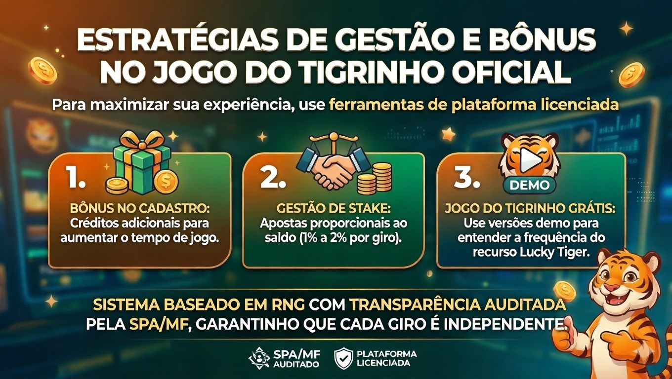Estratégias de Gestão e Bônus Jogo tiger